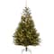6.5ft. Pre-Lit Topeka Spruce Artificial Christmas Tree, Clear Lights